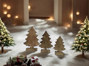 Figuritas de ángeles de madera para decoración navideña hechas a mano para el encanto festivo de las vacaciones y el ambiente cálido - Product Image 5