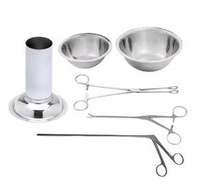 Juego de Instrumentos Ginecológicos Profesionales de Acero Inoxidable de Grado Médico, Kit Manual para Inserción y Extracción de DIU - Product Image 4