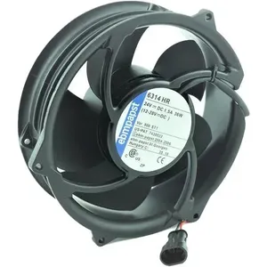 Ventilateur industriel EBMPAPST 6314HR 150 mm x 172 mm x 51 mm 24 VDC 1,5 A KOMPAKT - Product Image 1