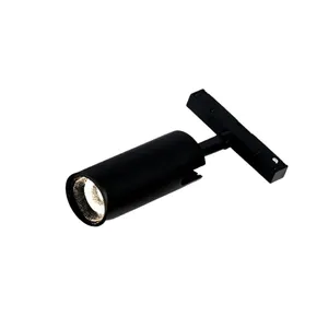 ElevareSpot - Lámpara de Riel Magnética LED Moderna con Cuerpo de Aluminio y Base GU10 para Oficina y Supermercado, Certificación ETL - Product Image 1