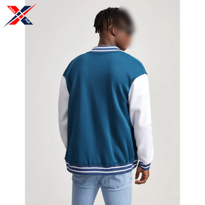 2025 nueva chaqueta universitaria de moda de alta calidad para hombres béisbol lana cuerpo carta hombres Lettermen chaquetas en precio al por mayor - Product Image 2