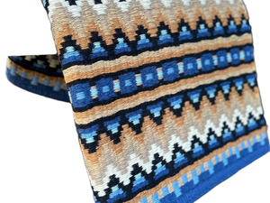 แผ่นอานม้าเวทีคาวบอยของแท้แบบตะวันตกอุปกรณ์ฟาร์มที่ทนทานพร้อมการทอแบบดั้งเดิมสำหรับการขี่ม้า - Product Image 3