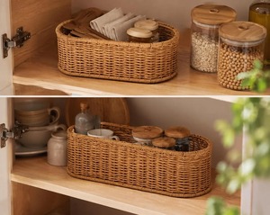 Panier de rangement tissé à la main, écologique, avec couvercle, en rotin naturel, moderne, multifonctionnel, Artex Green Earth, fabriqué à Hanoï - Product Image 6