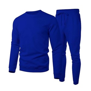 Survêtement pull-over en polyester/coton avec logo personnalisé-Survêtement léger à la mode de dernière génération OEM - Product Image 2