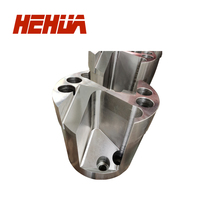 Komponen Mesin CNC Tembaga 5 Axis Milling Mesin Industri Berat Komponen Tahan Lama Layanan Kustomisasi