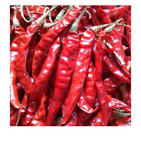 Piments rouges entiers séchés de qualité supérieure, naturels, transformés par lyophilisation, assaisonnement alimentaire, exportateur PRISTINE WORLDWIDE, 1 kg, prêts à l'emploi