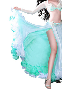 Couleur personnalisée grande taille respirant une pièce costume de danse du ventre femmes resserrement Fitness ensemble d'entraînement Stretch costume de danse - Product Image 2