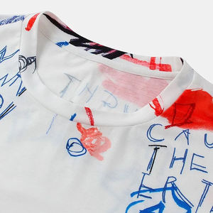 Wholesale <b>T</b>-<b>Shirt</b> <b>Men</b> 100% Cotton Round Collar Custom OEM Logo Custom Color Design <b>Men</b> <b>T</b>-<b>Shirt</b> - Product Image 6