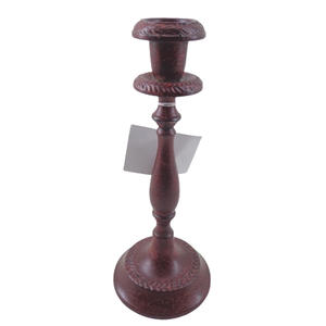 Bougeoir en bois décoratif de mariage Bougeoir en bois orange pour la décoration de mariage et d'hôtels en vrac - Product Image 5