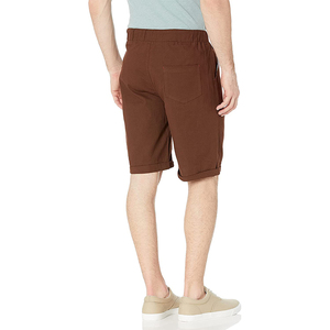 Nuevo estilo, pantalones cortos personalizados para hombre y mujer, 100% algodón, tamaño de malla, sublimación, decorado, patrones divididos sólidos, Logo lavado - Product Image 1