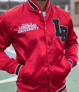 Vêtements de rue personnalisés Vestes en satin à motif de logo Veste universitaire OEM de haute qualité pour hommes - Product Image 3