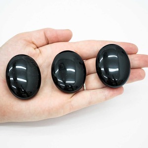 นักส่งอินเดียหินออบซิเดียนสีดำสำหรับปลดปล่อยอารมณ์หรือสติและการป้องกัน - Product Image 5