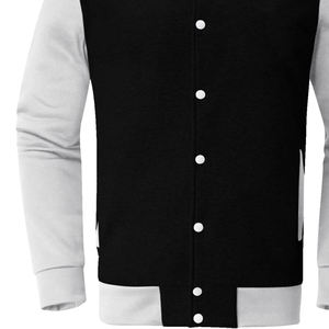 2026 Urban Edge Varsity Jacket Modern Street wear Bomber con rayas acanaladas Trim Letterman Coat para hombres y mujeres - Product Image 6