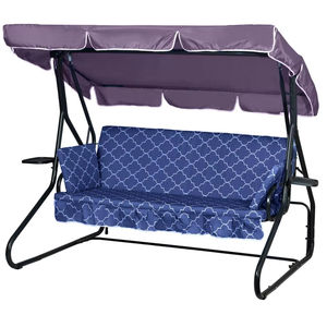 Vente en gros Lux-2 C1635 2115*1543*1600mm extérieur pour balançoires de patio jardin balançoire en métal du fabricant - Product Image 1