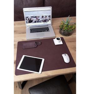 Classic Design <b>Rectangle</b> Leather Luxury Laptop <b>Placemats</b> Handmade Eco-Friendly for Dining Table Customized Low Cost - Product Image 2