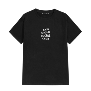 Streetwear Anti Social Tissu Jersey Respirant Style Urbain Col Rond Manches Courtes Unisexe 220g - Product Image 1