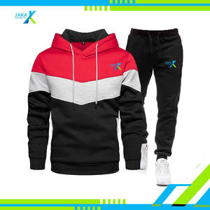 Ensemble de survêtement pour homme, automne, brodé, sweat-shirt et pantalon, deux pièces, ensemble de sport, vêtements de sport décontractés - Product Image 6