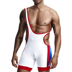 Tenue de lutte sur mesure en matière respirante pour les athlètes professionnels, idéale pour les séances d'entraînement et les performances en compétition - Product Image 4