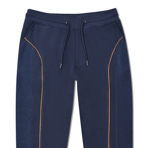 กางเกงวอร์มลำลองผู้ชาย สีกรมท่า เอวยางยืด ผ้าโพลีเอสเตอร์ผสมคอตตอน คุณภาพสูง ปรับแต่งได้ ใส่สบาย น้ำหนักเบา - Product Image 2