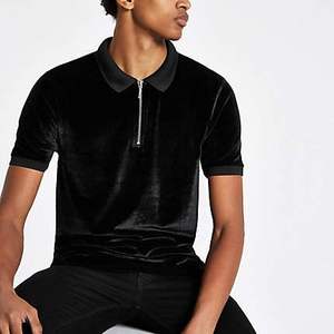 OEM Custom Logo Mens High Quality <b>Velvet</b> Polo <b>Shirts</b> Summer Short Sleeve Mens T <b>Shirt</b> - Product Image 1