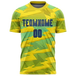 Uniforme de fútbol de diseño personalizado | Jersey estampado por transferencia de calor de alta calidad | Ropa deportiva de equipo | 100% poliéster antibacteriano - Product Image 1