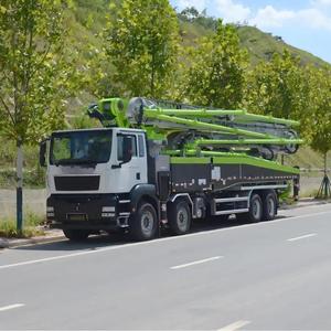 Pompe à béton diesel d'occasion ZLJ5540THBKF 67X-6RZ <span class=keywords><strong>2022</strong></span>, extension de flèche de 67 m, 180 m/h, meilleur prix d'origine, vente en gros - Product Image 4