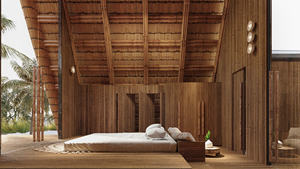 Serres industrielles modernes préfabriquées de haute qualité de 17 m² Petit type Bungalow NB04 Serres supérieures 40HC pour le Vietnam - Product Image 4