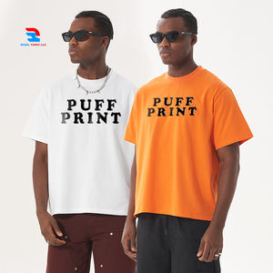 Custom <b>Puff</b> Printed Knitted Men's Outdoor Summer Lightweight O Neck Casual Short Sleeve Quick-Drying Breathable T-Shirts - Product Image 1