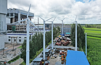 Mini système de production d'énergie éolienne domestique Générateur d'éolienne compact pour usage domestique