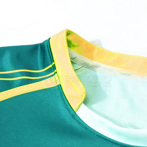 Ensemble d'uniformes de rugby respirants 100% polyester sublimés personnalisés Maillots et shorts d'équipe pour hommes Service OEM au Pakistan - Product Image 5