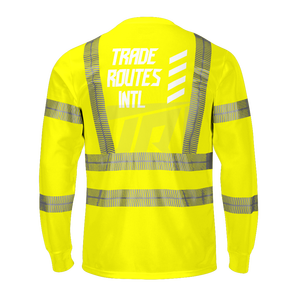 Customized Durable <b>Waterproof</b> Polyester Reflective Safety Workwear Set Button-Up Bib Shirt Crew Necks <b>Overall</b> Skilled - Product Image 3
