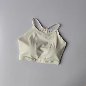 Soutien-gorge de sport yoga pour femmes coussin de poitrine intégré pour le fitness et la beauté du dos Femme Sports YOGA Wear - Product Image 3