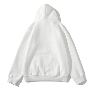 Sweat-shirts à capuche en coton épais de meilleure qualité, logo personnalisé, broderie bouffante 3D, vente en gros, polaire thermique tissée Plus hiver - Product Image 2