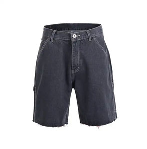 High Street Style Mid <b>Elastic</b> Plain Dyed Wholesale Price Low MOQ Best <b>Jeans</b> Shorts for Men Stylish and New Designs Wholesale - Product Image 4