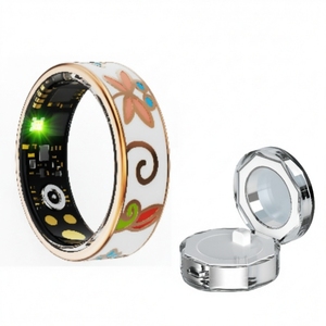 Anillo Inteligente de Acero Inoxidable para Mujer 2026, Monitor de Ritmo Cardíaco, SpO2, Temperatura, Sueño y Actividad Física, Control por Aplicación, IP68 - Product Image 4