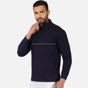 Les meilleures ventes de vestes en polaire de super qualité pour hommes de Nardon Apparel sont à col montant pour l'hiver Style High Street - Product Image 3