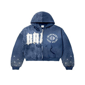 2025 Unisex Custom <b>Camo</b> Zip-up Hoodie <b>Jacket</b> <b>Men's</b> Streetwear Full Face Zipper Design Customizable Color - Product Image 2