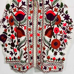 Durable Quality Elegant Handcrafted Floral Suzani Jacket Colorful Embroidered Ethnic <b>Coat</b> Available At Attractive Price - Product Image 2