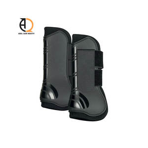 Protège-tendons en néoprène pour chevaux, coque rigide en PU, réglables, pour le saut d'obstacles - Product Image 6