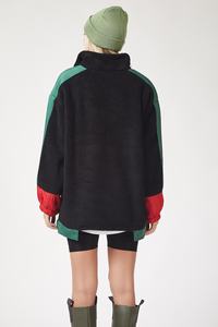 Sweats à capuche chauds d'hiver pour femme OEM SI Vente en gros avec logo personnalisé - Product Image 4