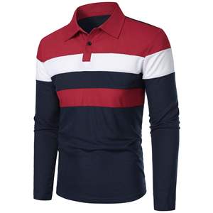 Camisas Casuales de Alta Calidad para Hombre, Marca de Moda, Manga Corta, Sólidas, Bordadas, Tejido de Punto, Gran Venta - Product Image 1