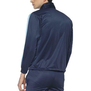 Ensemble de survêtement de sport d'hiver personnalisé OEM 100% coton avec logo vierge, pantalon de survêtement, jogging, survêtement à fermeture éclair intégrale pour hommes - Product Image 5