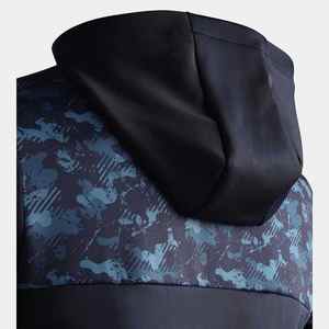 Sweat-shirt à capuche personnalisé de haute qualité avec cordon de serrage, imprimé de strass, logo numérique, graphique, sweat-shirt oversize pour homme - Product Image 4