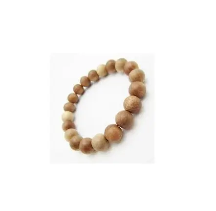 Braccialetto di perline di legno per bambini dimensioni personalizzate perline di legno di colore naturale prezzo all'ingrosso all'ingrosso 100% perline di forma rotonda di alta qualità