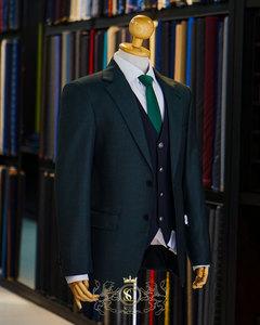 Costume d'Affaires Mince pour Adulte, Manches Longues, Respirant, Col en V, 2 Pièces, Plissé, Bouton Avant, Simple Boutonnage, Unisexe, #209 - Product Image 5