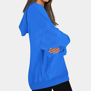 Sudaderas Extra Grandes de Moda para Mujer, Invierno, 100% Algodón, Ecológicas, Personalizables, Último Diseño para Adultos, Venta en Línea - Product Image 2