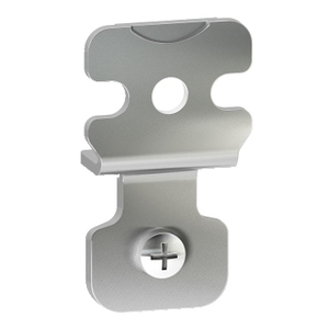 Staffe di Fissaggio a Parete SCHNEIDER ELECTRIC NSYPFC2X 4 in Acciaio Inox AISI 316L per Condotti e Raccordi PanelSeT S3X - Product Image 1