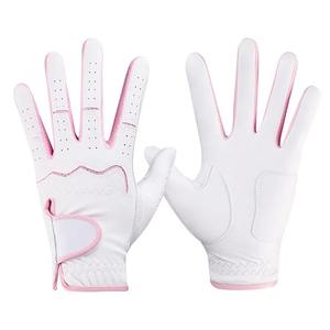 Gants de golf en cuir Cabretta de haute qualité pour hommes Meilleure norme internationale personnalisable et durable avec protection UV - Product Image 1