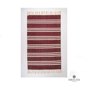 Alfombra moderna de algodón grande lavable a mano para sala de estar precio de mercado - Product Image 6