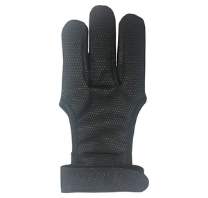 Gants de tir à l'arc en cuir de haute qualité professionnels, couleurs et tailles personnalisables, OEM/ODM disponibles, gants durables pour arc - Product Image 1